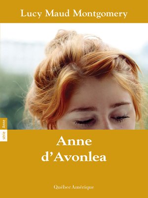cover image of Anne 02--Anne d'Avonlea